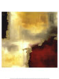 Crimson Accent I Abstract Color