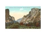 Half Dome, Washington Column, Yosemite, California