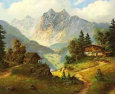 Einsamer Gebirgshof