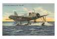 US Navy Seaplane on Take-off
