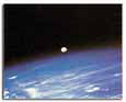 NASA - Earth and Moon on The Horizon  - ©Spaceshots