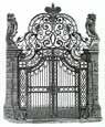 Wrought Iron Gate