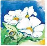 Bold White Flowers I