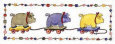 Pig Pull Toys