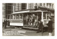 Cable Car on Turn Table, San Francisco, California, Photo