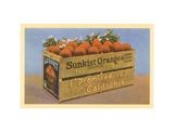 Crate of Oranges from California