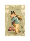 A Merry Christmas, Pig Dropping Money