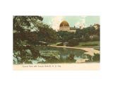 Central Park with Temple Beth-El,  New York City