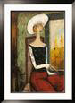La Chapeau Blanc Figurative Portraits