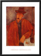 Seated Man Leaning on a Table