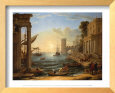 Seaport with the Embarkation of the Queen of Sheba, 1648