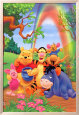 Winnie the Pooh - Group Rainbow
