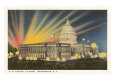 Night, Capitol, Washington, D.C.