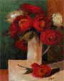 Red and White Poppies
