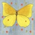 Yellow Butterfly - Magnet