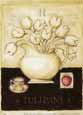 White Tulips and Straberry