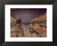 The Boulevard Montmartre at Night, 1897 Scenic Streets & Roadways