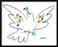 Dove of Peace - Blue