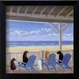 Dogs On Deck Chairs