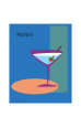 Martini in Blue