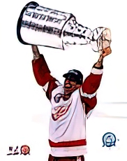 Chris Chelios with the 2002 Stanley Cup #19 - ©Photofile