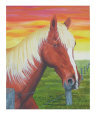 Horse at the fence