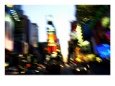 Blurred Shot of Buildings and Neon Lights