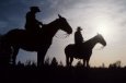 Cowboys At Sunrise
