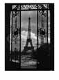 Eiffel Tower Through Gates