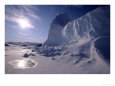 Iceberg and Meltwater Pool, Baffin Island, Nunavut, CA