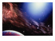 Space illustration of planets