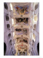 Ceiling of Church of St Thomas, Prague, Czech Rep