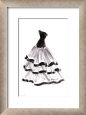Evening Gown with Ruffles