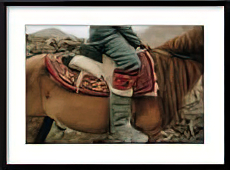A Kirghiz Nomad on Horseback