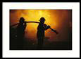 The Sewanee Volunteer Fire Department practices firefighting