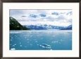 Hubbard Glacier & Pieces of Melting Ice in Glac