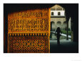 A Highly Decorated Wall in the Alhambra