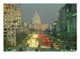 The U.S. Capitol Building Viewed from Pennsylvania Avenue at Twilight