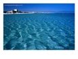 Water Shallows At Poetto Beach, Cagliari, Sardinia, Italy