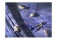 Mouse on Blue Print