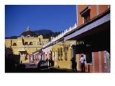 Colourful Buildings in Street, Antigua Guatemala, Sacatepequez, Guatemala
