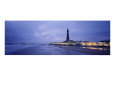 Blackpool Tower at night, England