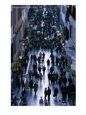People Walk the Via Condotti as Seen from the Spanish Steps, Rome, Italy