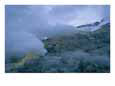Sulfur Rims the Edges of a Steam-Spewing Fumarole on Mount Io