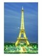Eiffel Tower at Night, Paris, France