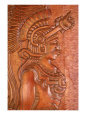 Mayan Wood Carving, Gales Point, Belize