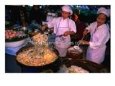 Chefs Cooking Large Serve Of Kuay Tiaw Phat Thai, Bangkok, Thailand