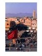 Djemaa El-Fna Square in Old Part of Town, Marrakesh, Morocco