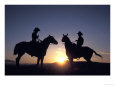 Cowboys Riding the Range