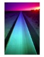 A View of a Desert Highway During Sunset Scenic Streets & Roadways